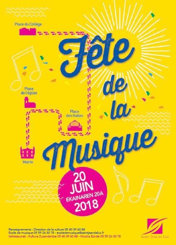 Fête de la musique à Saint-Jean-de-Luz Fête de la musique à Saint-Jean-de-Luz