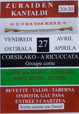Leire eta Maina - Hats Berri - Saiberri - A Ricuccata