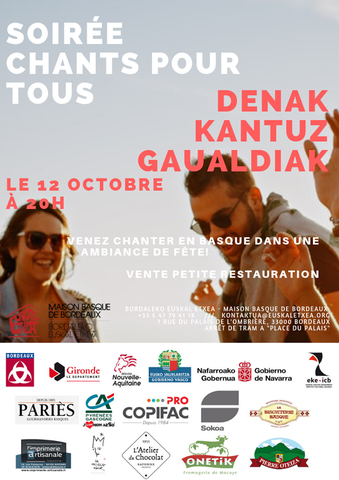 Soirée "Chants pour tous"