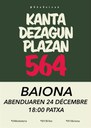 "564" kanta dezagun plazan