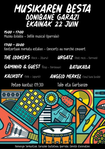 Fête de la Musique à Saint-Jean-Pied-de-Port
