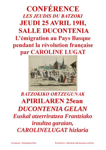 L'émigration au Pays Basque pendant la Révolution Française