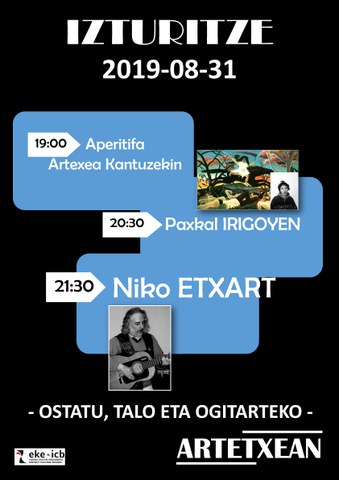 Paxkal Irigoyen + Niko Etxart