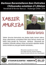 Rencontre avec Xabier Amuriza