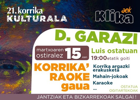Soirée Korrika'raoke