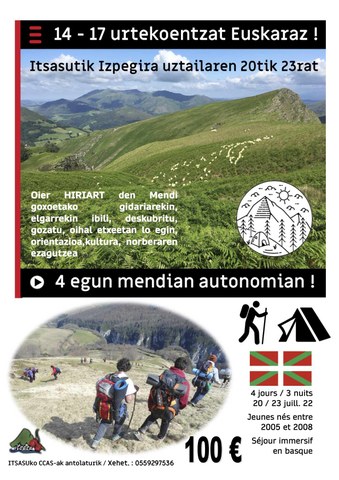 4 jours en montagne