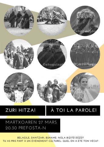 A toi la parole !