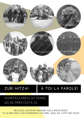A toi la parole !