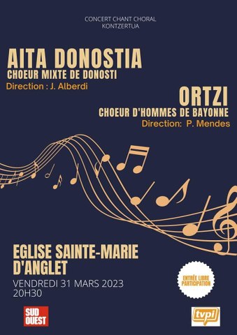 Choeurs Aita Donostia et Ortzi