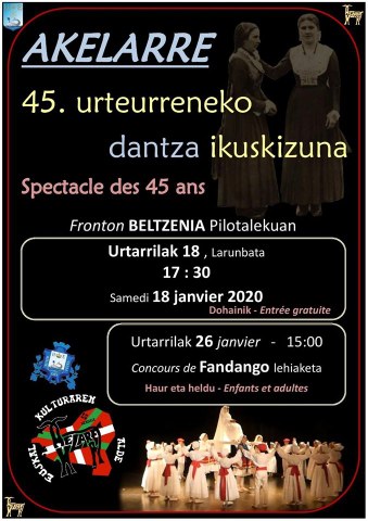 Akelarre - Spectacle du 45ème anniversaire