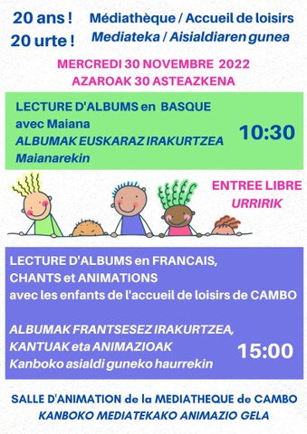 Lecture d'albums en basque