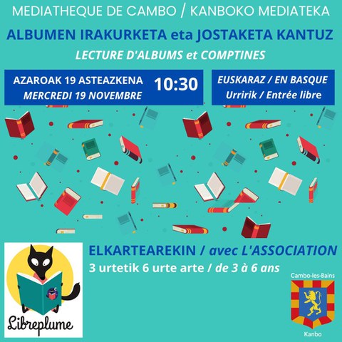 Lecture d'albums et comptines en basque