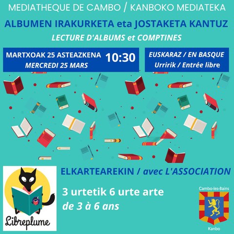 Lecture d'albums et comptines en basque