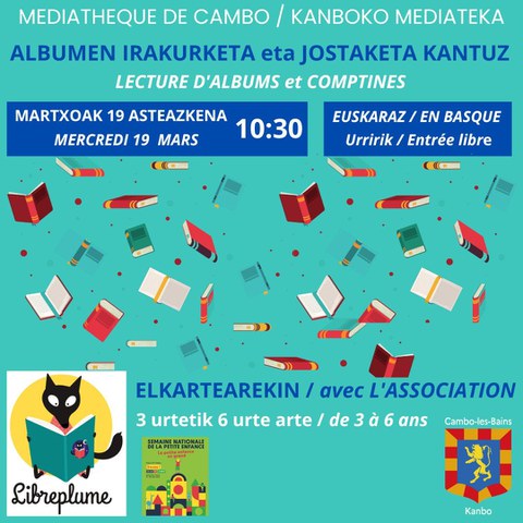Lecture d'albums et comptines en basque