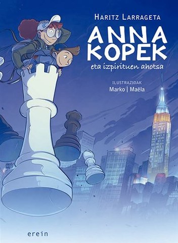 Présentation du livre "Anna Kopek eta izpirituen ahotsa"