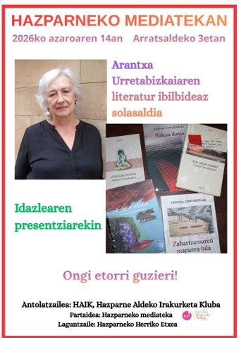 Le parcours littéraire d'Arantxa Urretabizkaia