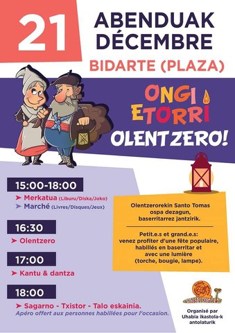 Olentzero à Bidart Olentzero à Bidart
