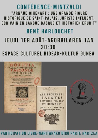 Arnaud Oihenart : une grande figure historique de Saint-Palais, juriste influent, écrivain en langue basque et historien érudit