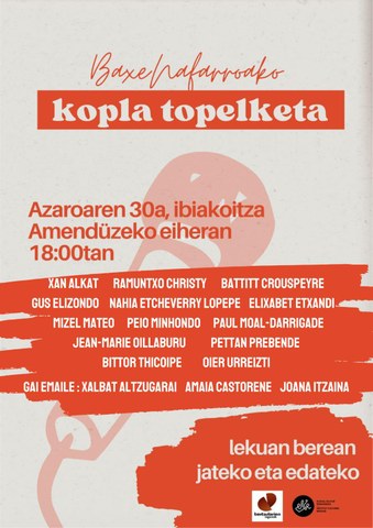 Baxe Nafarroako kopla topelketa