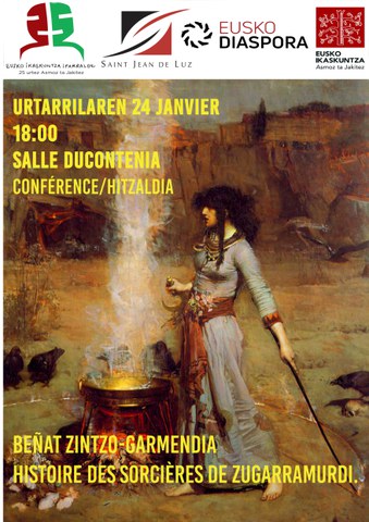 Beñat Zintzo-Garmendia "Histoire des sorcières de Zugarramurdi"