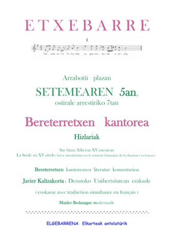 Bereterretxen kantorea