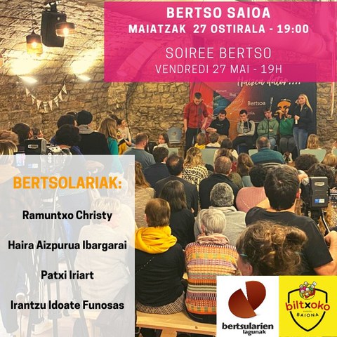 Soirée Bertso Soirée Bertso