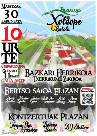 10 ans de l'ikastola Xoldope de Biriatou