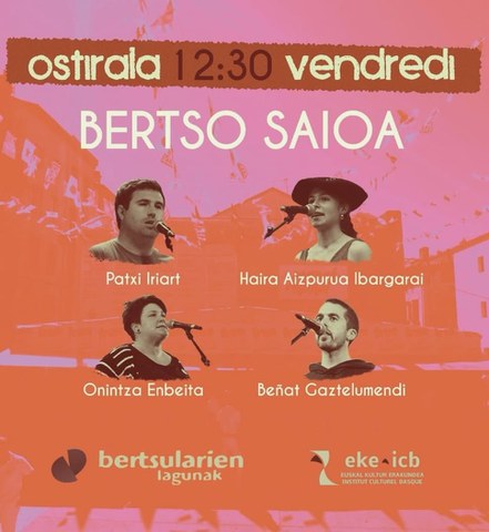 Bertsularis à Bayonne