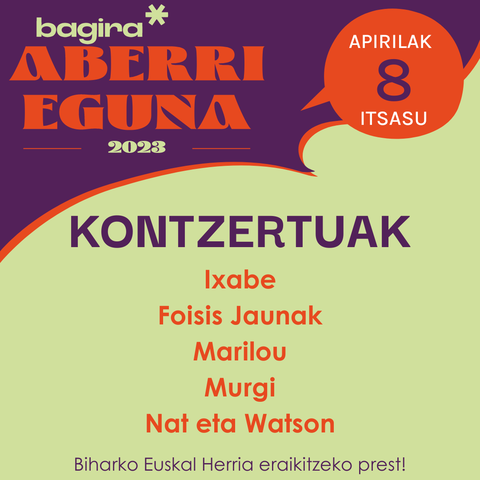 Ixabe + Foisis Jaunak + Marilou + Murgi + Nat & Watson Ixabe + Foisis Jaunak + Marilou + Murgi + Nat & Watson