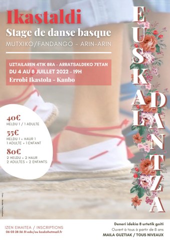 Stage de danse basque