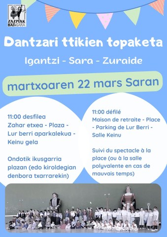 Dantzari ttikien topaketa