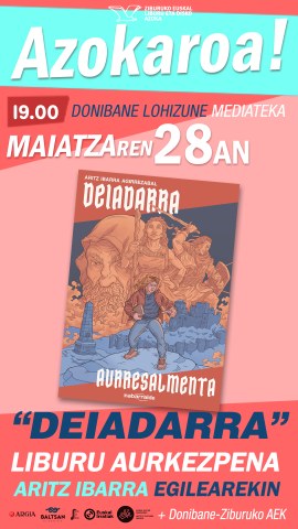 Présentation du livre "Deiadarra"