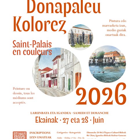 Saint-Palais en couleurs