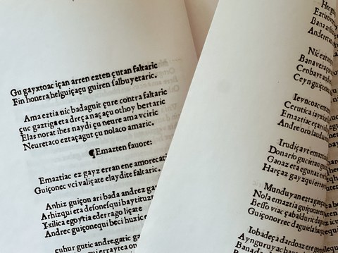 "Emazteen fabore", ou la littérature basque et féministe de nos jours
