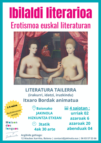 L'érotisme dans la littérature basque L'érotisme dans la littérature basque