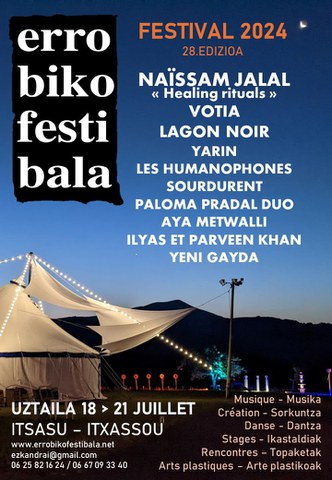 Errobiko festibala 2024 Errobiko festibala 2024