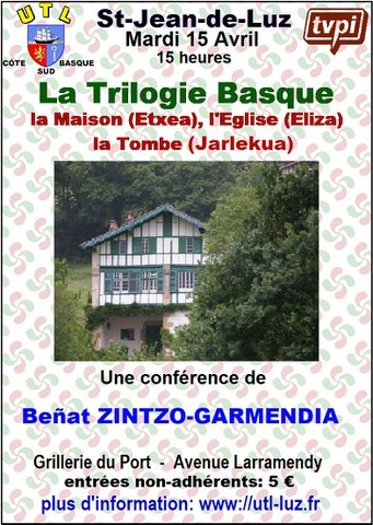La trilogie basque : la maison, l'église, la tombe