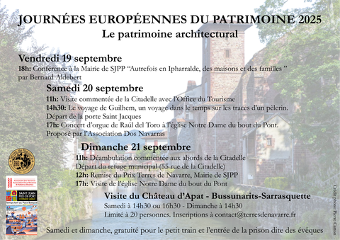 Journées Européennes du patrimoine à Saint-Jean-Pied-de-Port