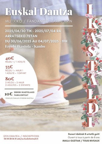 Stage de danse basque