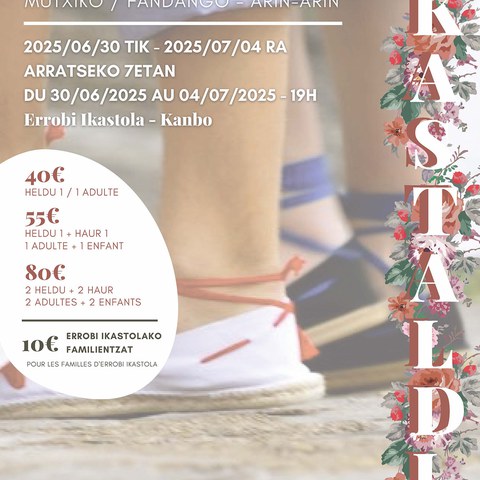 Stage de danse basque