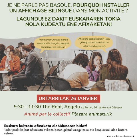 ️Euskaldun ou pas (encore) ? Osez l’euskara dans votre activité