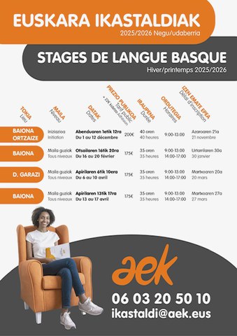 Stage de langue basque