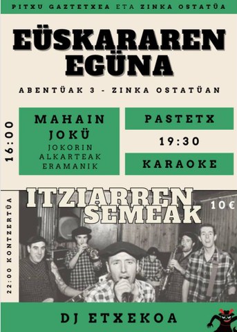Journée de l'euskara à Zinka
