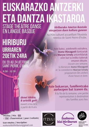 Euskarazko antzerki eta dantza ikastaroa