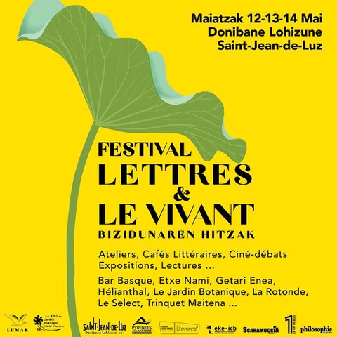 Festival "Lettres et le Vivant" Festival "Lettres et le Vivant"