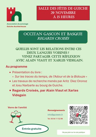 Occitan gascon et basque : regards croisés