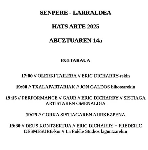 Hats Arte 2025