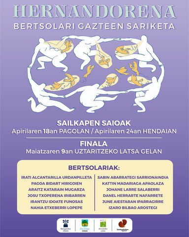 Hernandorena bertsolari gazteen sariketa – Phase de qualification