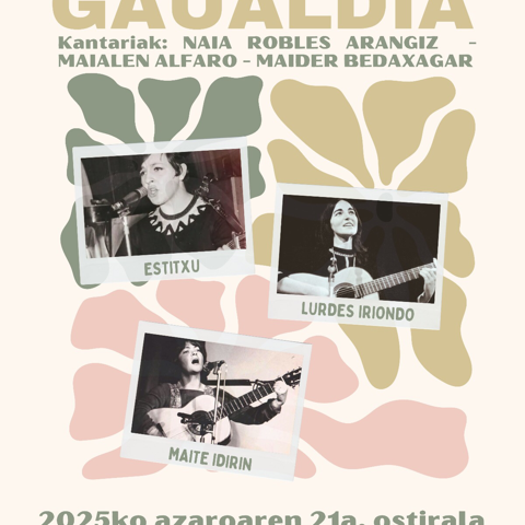 Soirée "Hiru emazte kantari gogoan"