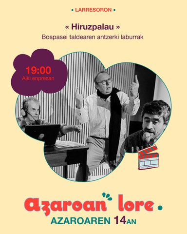 Première de la pièce "Hiruzpalau"